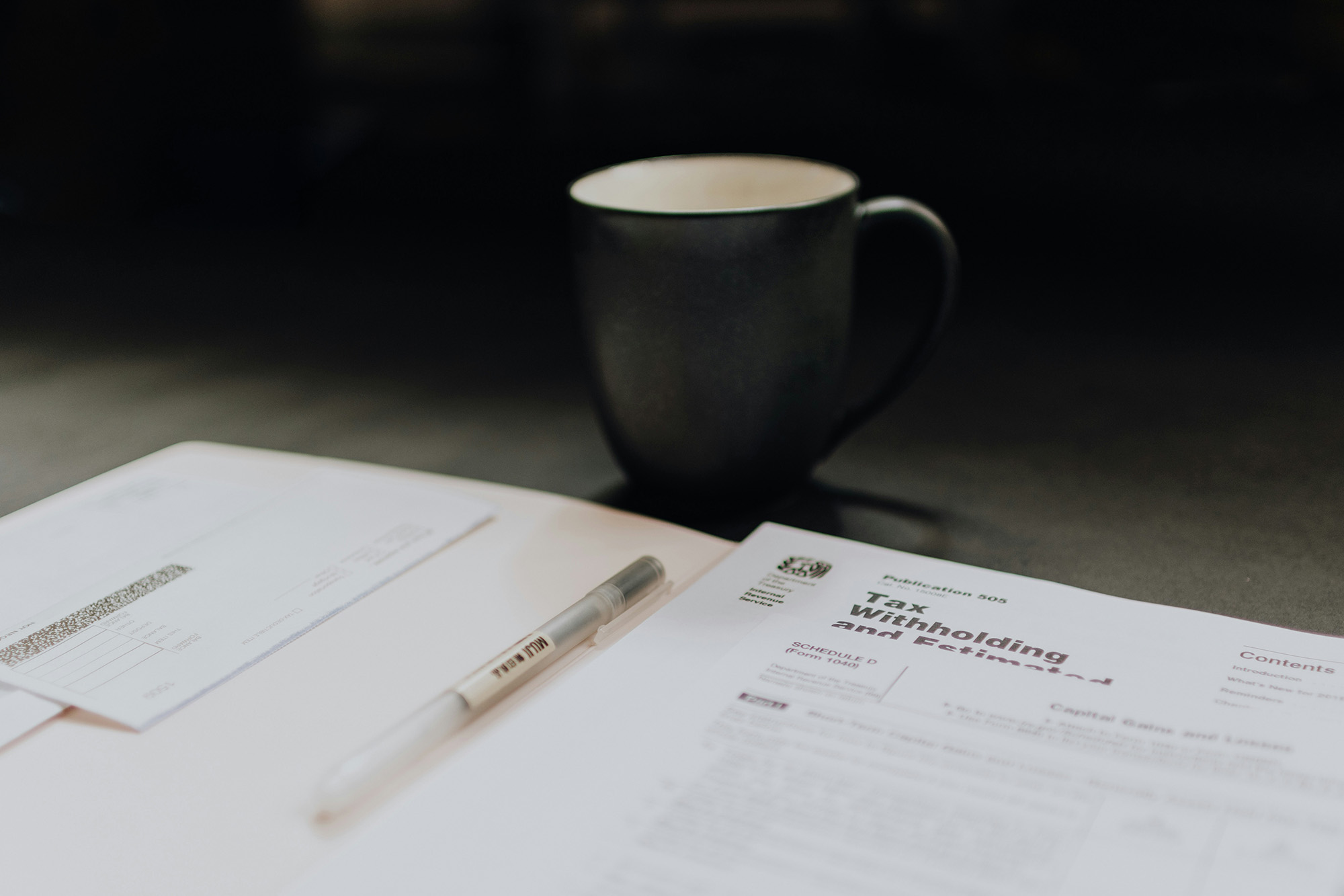 Withholding form being corrected after a shortfall at filing